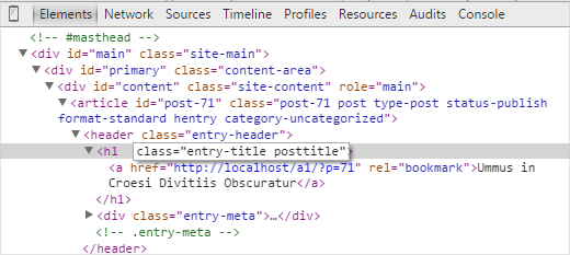 ویرایش تگ های html با استفاده از inspect