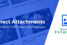 ریدایرکت صفحه پیوست وردپرس